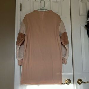 ASOS Hoodie with fluffy sleeve